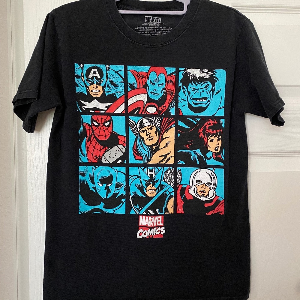 Marvel T-Shirt, Size S, Kids